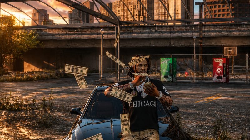 Making it rain in the club — NOFRONTIN CHIRAQ RP
